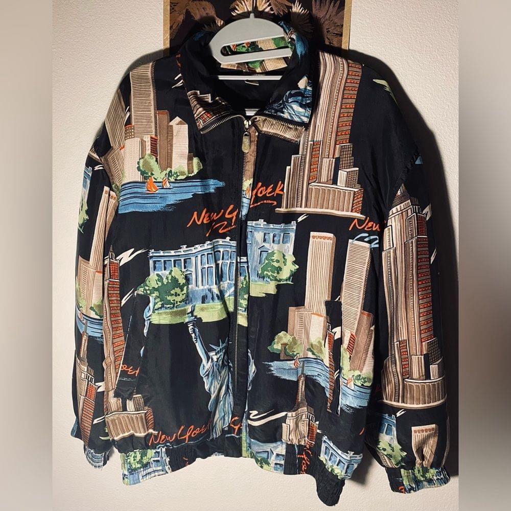 FUDA International New York Silk Jacket Vintage